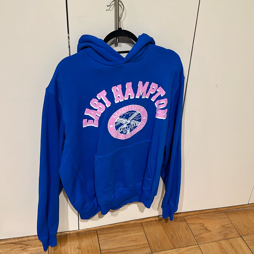 Madhappy Happy Size Large Blue Sweatshirt